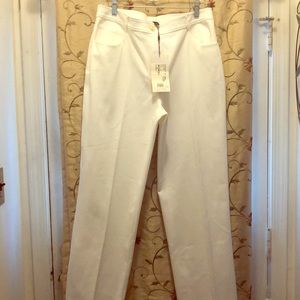 ST JOHN(NEW) COTTON GABARDINE SLACKS